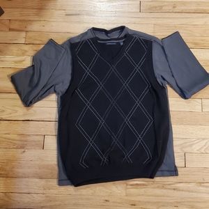 Men's Van Heusen Long Sleeve T and Sweater Vest, size S